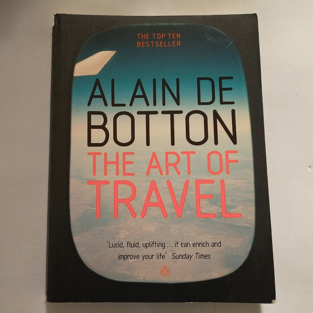 3/$24 The Art of Travel by Alain de Botton Book